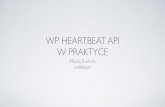 WordPress heartbeat API w praktyce