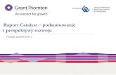 Raport Catalyst - podsumowanie i perspektywy rozwoju