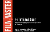 Filmaster - infoShare 2011