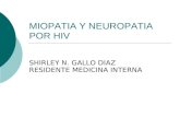 Miopatia Y Neuropatia Por HIV