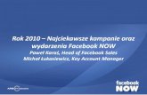 2011.02 Paweł Karaś, Michał Łukasiewicz – Rok 2010 – Najciekawsze kampanie oraz wydarzenia Facebook NOW