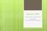 Social CRM - Customer Service Goes Social
