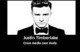 Justin Timberlake Cross Media Case Study