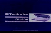 Technics SL 23A