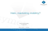 Halo, marketing mobilny?
