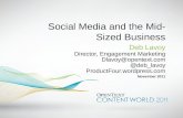 Soc med and med biz content world 2012