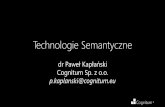 Technologie Semantyczne - Wykłady