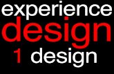 2012 College "Experience Design": 1 Design