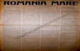 Ziarul Romania Mare Nr 7 31 August 1917