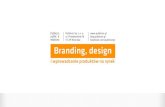 Branding, design i wprowadzanie produktów na rynek