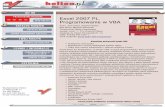 Excel 2007 PL. Programowanie w VBA
