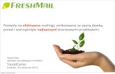 Freshmail - Pomysly na efektywne mailingi