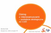 CSR. Telekomunikacja Polska. Dialog&media