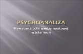 Psychoanaliza.blogi naukowe
