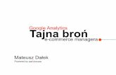 Google Analytics: tajna bron ecommerce managera