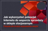 Jak wykorzystać potencjał internetu do wsparcia sprzedaży w sklepie stacjonarnym - Konferencja Poznan Meble Polska 2012