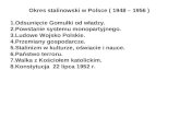 Okres stalinowski w polsce