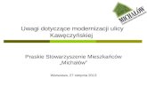 Kawęczyńska   prezentacja na komisję infrastruktury