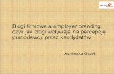 Blogi firmowe a employer brandig