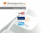 Dodawanie Video Youtube DailyMotion TVM2 Domiporta
