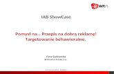 IAB Show Case - Krakow - targetowanie behawioralne.
