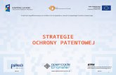 Paweł Waszak : Strategie ochrony patentowej