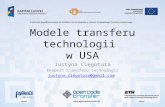 Justyna Cięgotura: Amerykański model transferu technologii na przykładzie Uniwersytetu Illinois w Chicago (projekt Open Code Transfer) 24.11.2011