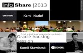 Oracle Hacking Session