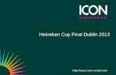Heineken Cup Final Dublin 2013
