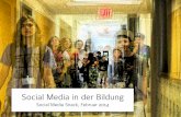 Präsentation Social Media Snack: Social Media in der Bildung