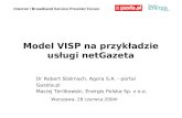 Model VISP na przykładzie usługi netGazeta - Robert Stalmach
