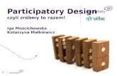 Warsztaty UX - Participatory design