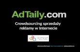 Crowdsourcing sprzedaży reklam internetowych