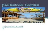 Бар на плажа - Playa beach club