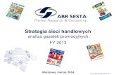 ABR SESTA Retailers Promotional Strategy - Poland (FY 2013)