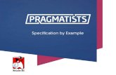 Specification by Example at Warsaw JUG