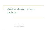 Analiza danych z web analytics  -  Mariusz Gąsiewski [Uniwersytet Konwersji Ceneo]
