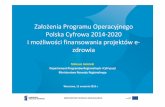 M. golański program operacyjny polska cyfrowa 2014 2020