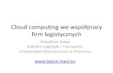 Cloud computing we współpracy firm logistycznych