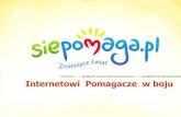 Agnieszka Nowik i Patryk Urban - siepomaga.pl - Internetowi Pomagacze w boju.