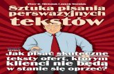 Sztuka pisania perswazyjnych tekstów / Piotr R. Michalak i Jakub Woźniak