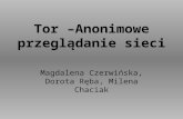 Tor –anonimowe przeglądanie sieci