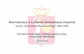Barometr Warszawski Komunikacja 2003 - 2005