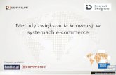 Metody zwiększania konwersji w systemach e-commerce