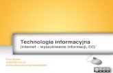 Technologia Informacyjna - ćwiczenia, wyszukiwanie informacji, CC