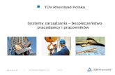 TÜV Rheinland Polska - systemy zarządzania w budownictwie