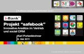 Projekt safebook - BIT 2011 Retail Banking, Private Banking
