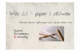 Web 2.0 - papier i ołówek