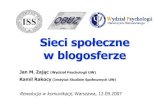 2007 Sieci Spoleczne W Blogosferze Uniwersytet Warszawski