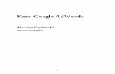 Kurs Google Adwords